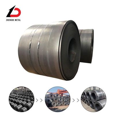 Excelentes propiedades mecánicas Q235A Q235B Q235C bobinas de acero 0.5mm-3mm ancho 10mm-3000mm stock para sus necesidades