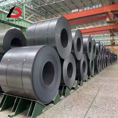 Ventajas de nivelación China HRC Ss400/A36 bobinas de acero laminadas en caliente Negro / picado / aceitado Especificación estable Dimensión precisa