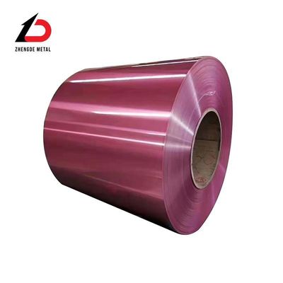 Mejor 0,45 mm G90 laminado en frío PPGI Color recubierto bobinas prepintadas borde de hendidura borde superior del recubrimiento espesor 10-45um