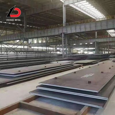 Placa estándar de AISI para buques ASTM A36 SS400 Q235B Placa de acero al carbono laminada en frío caliente