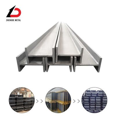 A36 SS400 S235jr S275jrs S355jr Q235 Q355 viga H laminada en caliente para acero de construcción de alta resistencia