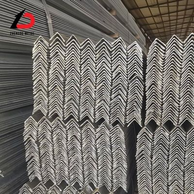 Ciclo personalizado A36 A53 Q235 Q345 Acero galvanizado de ángulo igual de carbono Acero en forma de L