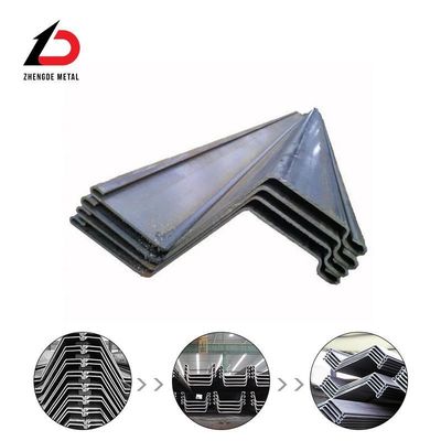 laminado en caliente PU32-1 PU32+1 PU 32 Larsen 10,5 espesor Sy295 tipo U Z II 2 forma suave de baja carbono