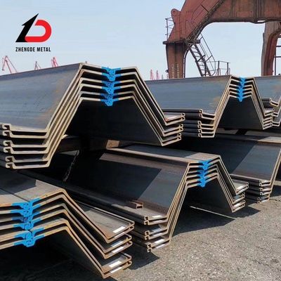 Precio por tonelada/Tipo 3 Tipo 4 Pilas de chapa de acero laminada en caliente de 12 m
