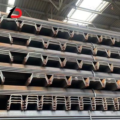 Completamente certificado internacionalmente En10249 Q235B S235jr Ss400 A36 S355jr Z Tipo U Tipo Europeo Estándar Tipo de Carbono Pila de chapa de acero laminada en caliente de alta calidad