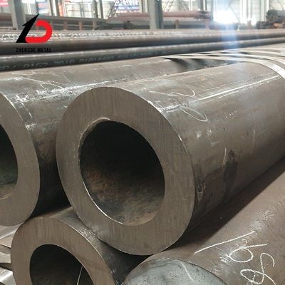 ASTM A106 A53 Gr. B A336 API 5L tubo de acero sin costura Ms aleación de gran diámetro de pared gruesa Sch40 Sch80 tubo de caldera de fluido sin costura