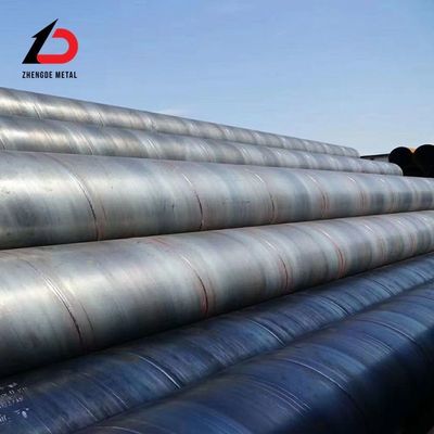 China Fabricante Suministro de tubos de acero al carbono soldados ASTM A53 A106 Gr. B Sch 40 Hierro negro SSAW Tubo redondo soldado