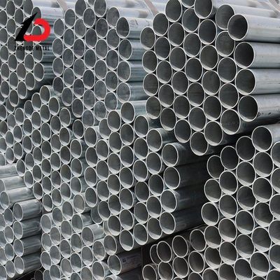 Revestimiento de zinc ASTM A106 Sch 40 ERW Gi Tubos de acero electro galvanizados y sumergidos en caliente