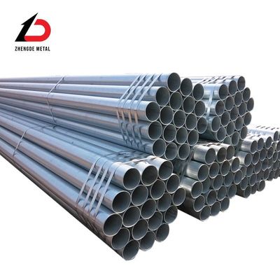 En general, el tubo de acero galvanizado redondo sin costura de DIP caliente ASTM A106 Sch 40 ERW Gi