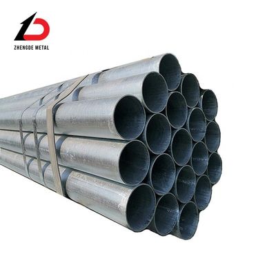 Tubo de acero pre galvanizado tubo de acero galvanizado tubo de acero galvanizado Sch40 tubo sin costura tubo de acero galvanizado redondo para la construcción