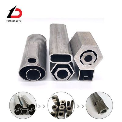 Ventas de fábrica Tubo en forma de tubo sin costura Tubo de carbono inoxidable Tubo de acero en forma especial