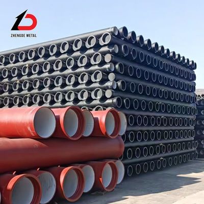 Venta en caliente DN80-DN2000 Tubo de hierro fundido dúctil para transporte de petróleo y gas ASTM Fábrica de tubos de hierro dúctil