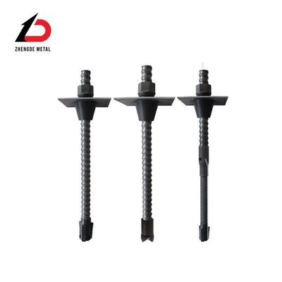 R25 R32 R38 R51 T76 Rodas roscadas anclajes de hormigón con cabeza de anclaje con certificación ISO10208 ISO1720