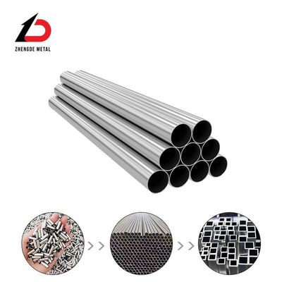 Tubo redondo de acero inoxidable ASTM A270 A554 SS304 316L 316 310S 440 1.4301 321 904L 201 Tubo cuadrado Inox Ss Tubo sin costura Ss Precio del tubo