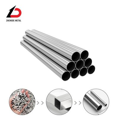 Tubo de acero inoxidable de alta calidad ASTM AISI 304L/309S/310S/316L de 0,5-15 mm con China Material de construcción al por mayor Transportes por tuberías pulidas