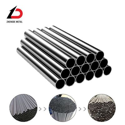 Venta en caliente ASTM AISI 201 304 316 316L 430 Tubo de acero inoxidable Ba 2b Ss Brillante Polaco Tubo de acero inoxidable sin costuras para materiales de construcción