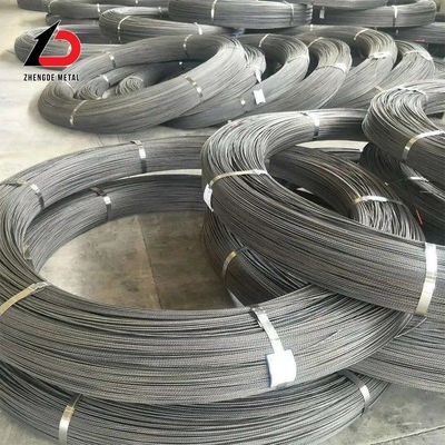 Superficie lisa en espiral 5mm 7mm 1770MPa 1860MPa alambre de acero pretensado