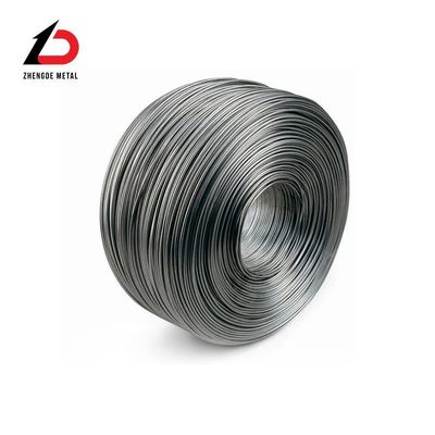 Venta caliente alambre de acero de resorte tirado en frío para materiales de construcción 6mm-9mm ASTM En JIS precio de alambre de alambre de acero de bajo carbono