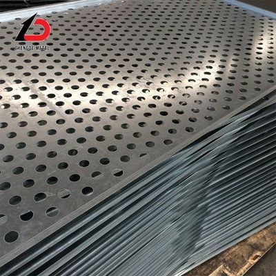 Fabrica de venta de buen precio de la malla perforada de metal con agujero personalizado