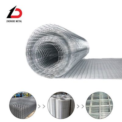 Envasado en caliente galvanizado 6 calibre malla soldada 12 calibre de alambre 1/4' 'X 4''' malla de filtro malla soldada alambre malla de acero inoxidable 304
