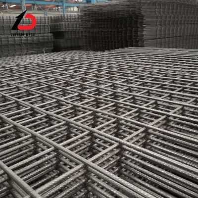 Z40 galvanizado 7.6mm 8mm 10mm 12mm Rebar de acero malla deformada de hormigón reforzado soldado rebar/malla de alambre 200X200mm