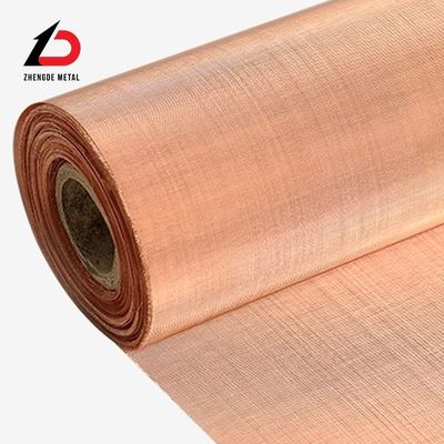 Métodos de tejido de tejido holandés de tejido de cobre de latón de metal de malla tejida para material decorativo