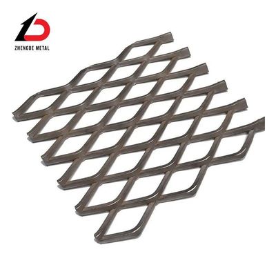 Acero galvanizado de bajo contenido de carbono Acero inoxidable Aluminio cobre níquel malla metálica expandida