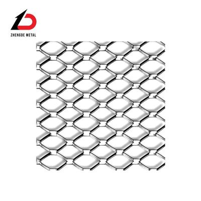 0.3mm-10mm Expanded Mesh Screen Estirado de aluminio de cobre de carbono de acero inoxidable